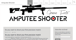 Desktop Screenshot of amputee-shooter.com